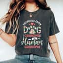 Christmas Promoted From Dog Grandma To Human Grandma Mother's Day Gift T-Shirt