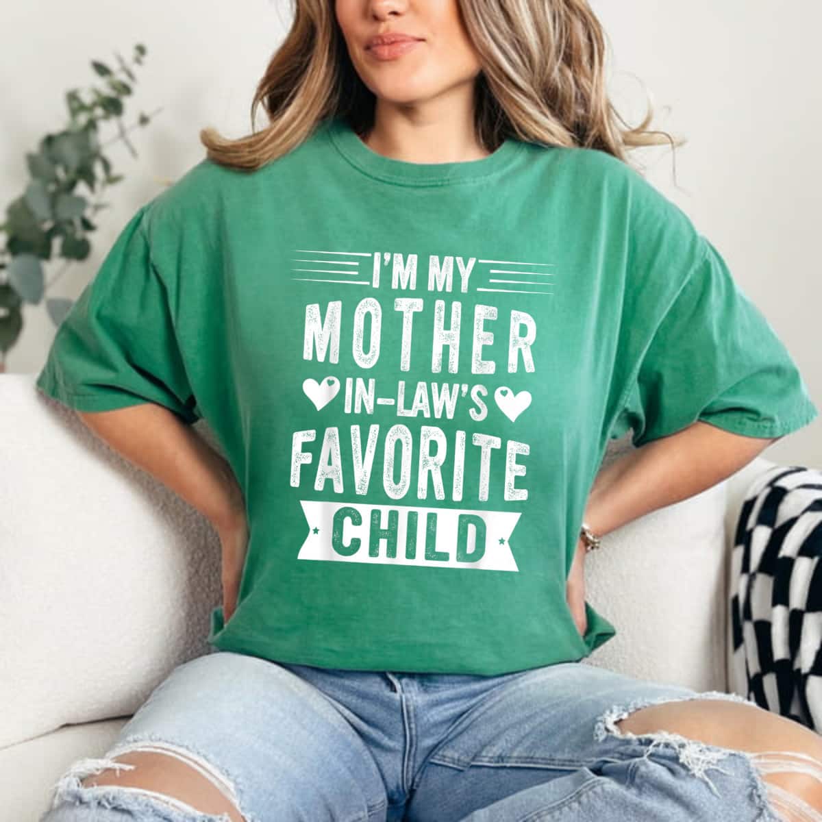 I'm My Mother In Law's Favorite Child Funny Parent Men T-Shirt I'm My Mother In Law's Favorite Child Funny Parent Men T-Shirt
