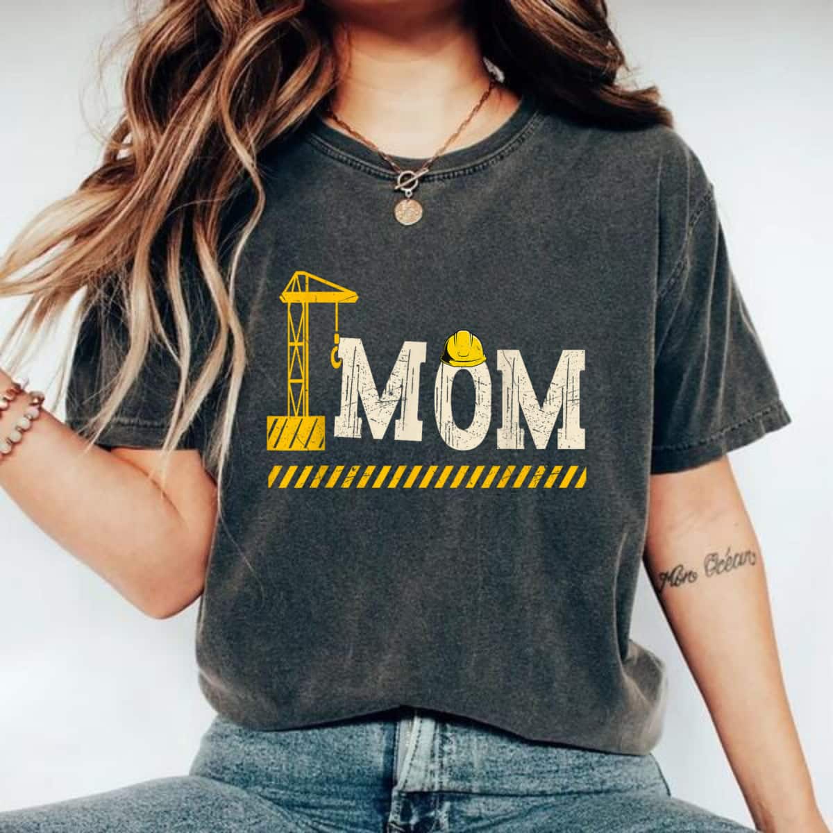 Happy Mother's Day Construction For Son Mom Mother's Day T-Shirt Happy Mother's Day Construction For Son Mom Mother's Day T-Shirt