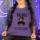 Nini Like A Normal Grandma Only More Awesome Mothers Day T-Shirt