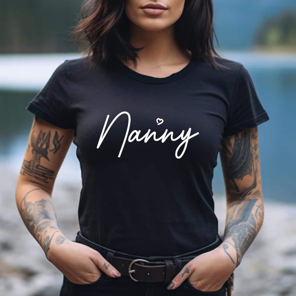 Cute Mother's Day Gift For Ladies In British Grandma T-Shirt Cute Mother's Day Gift For Ladies In British Grandma T-Shirt