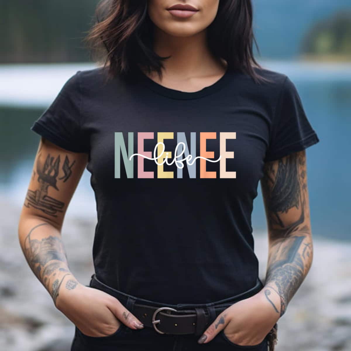 Neenee Life Neenee Grandma Neenee Grandmother T-Shirt Neenee Life Neenee Grandma Neenee Grandmother T-Shirt