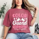 Color Guard Grandma Proud Supporter Grandmother Mother's Day T-Shirt
