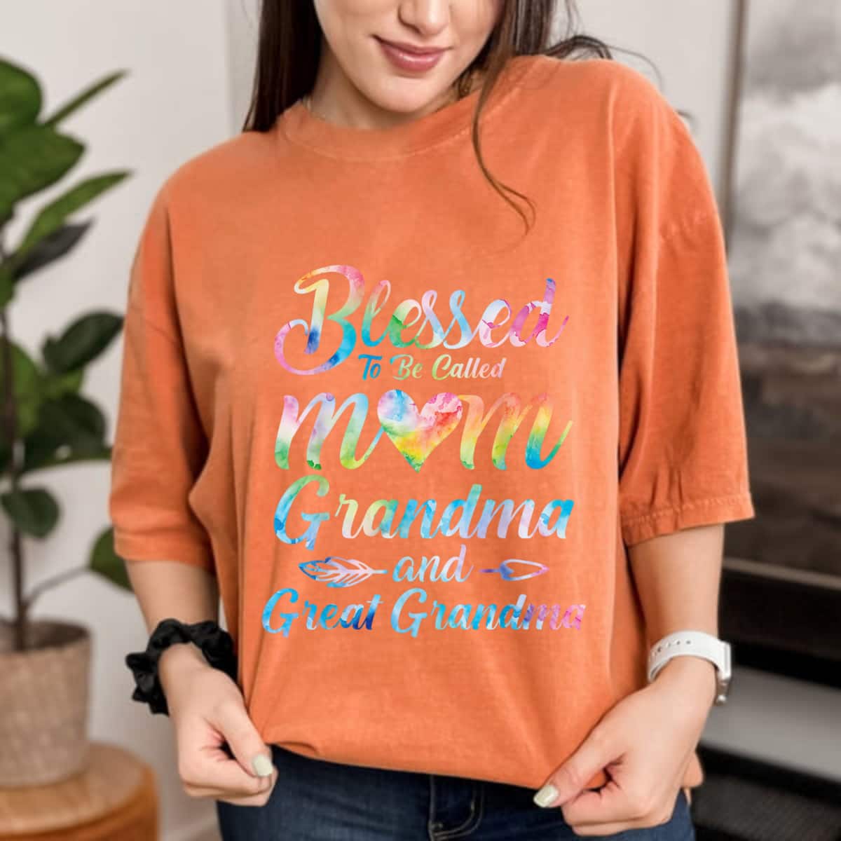 Blessed To Be Called Mom Grandma Mother's Day Gift T-Shirt Blessed To Be Called Mom Grandma Mother's Day Gift T-Shirt
