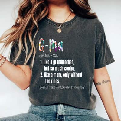 G-Ma Definition Mother's Day & Birthday Gift Grandmother T-Shirt