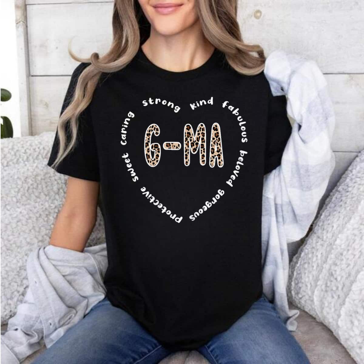 G-Ma Heart G-Ma Grandmother Appreciation G-Ma Grandma T-Shirt