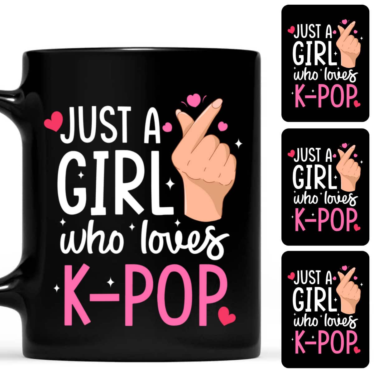 Just A Girl Who Loves K-Pop Cute T-Shirt