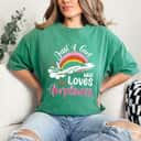 Just A Girl Who Loves Airplanes Airplane Lover Vintage Cute T-Shirt