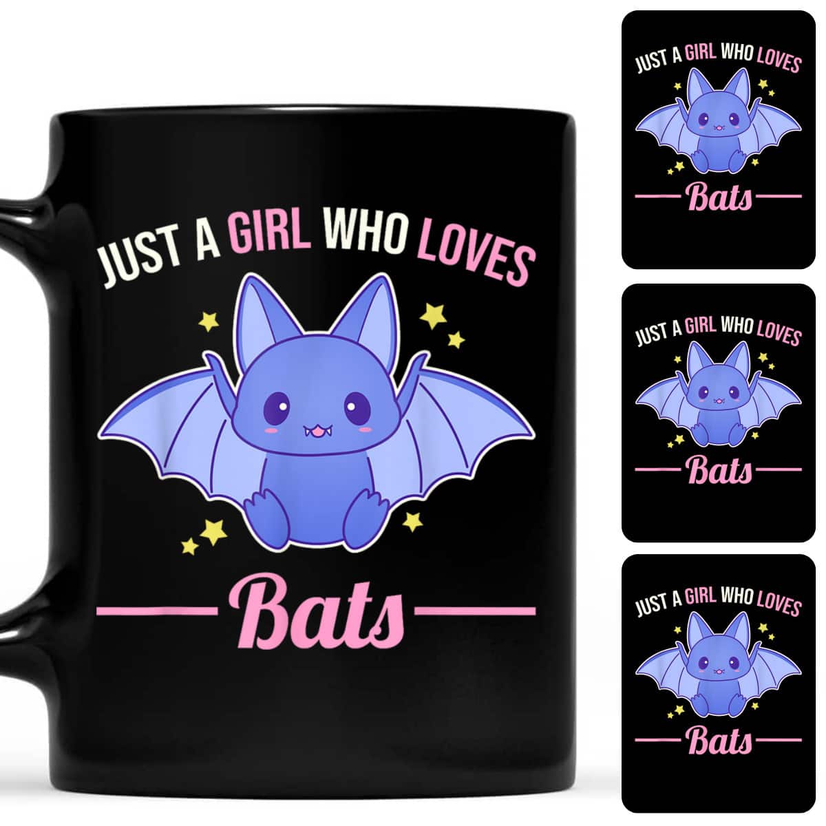 Just A Girl Who Loves Bats Gift T-Shirt