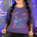Chameleon For Girls Just A Girl Who Loves Chameleons T-Shirt Chameleon For Girls Just A Girl Who Loves Chameleons T-Shirt