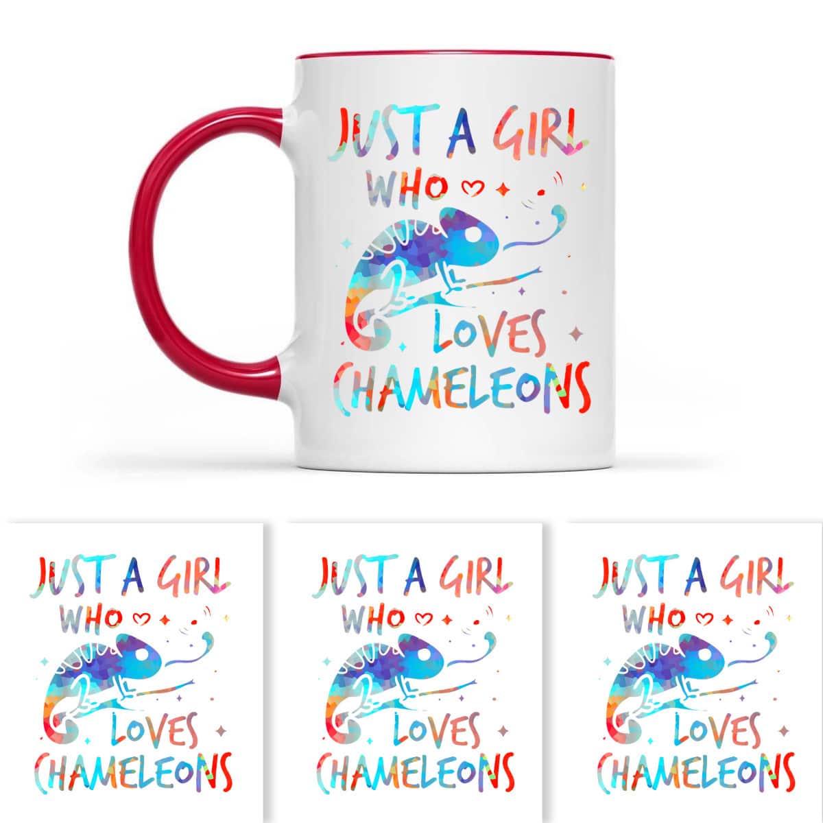 Chameleon For Girls Just A Girl Who Loves Chameleons T-Shirt Chameleon For Girls Just A Girl Who Loves Chameleons T-Shirt