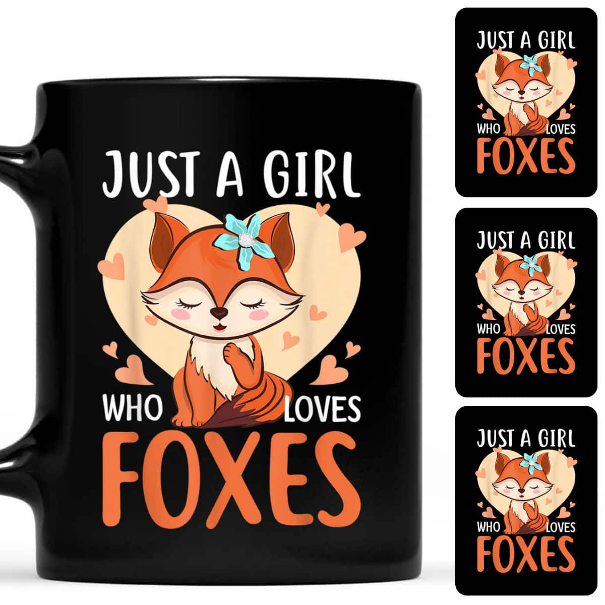 Just A Girl Who Loves Foxes Funny Fox Lover T-Shirt Just A Girl Who Loves Foxes Funny Fox Lover T-Shirt