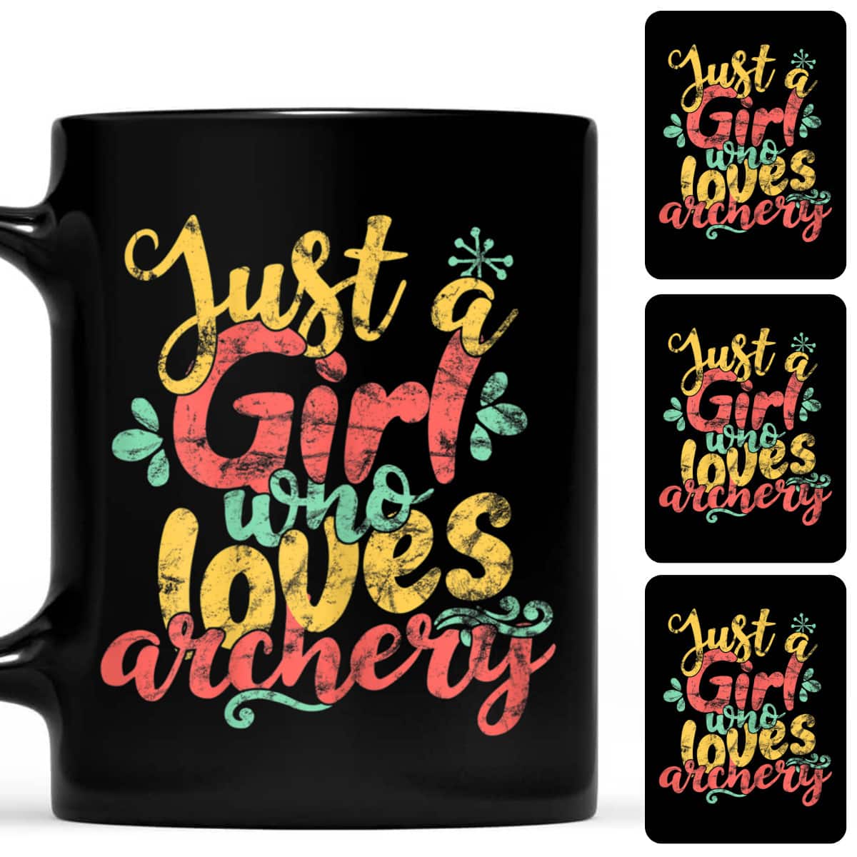 Just A Girl Who Loves Archery Gift T-Shirt