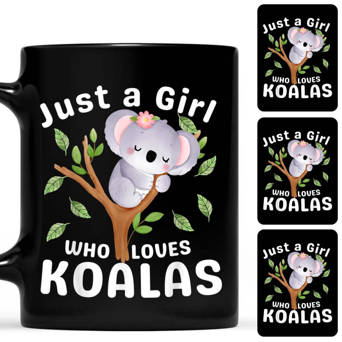 Just A Girl Who Loves Koala Bear Birthday Gifts T-Shirt