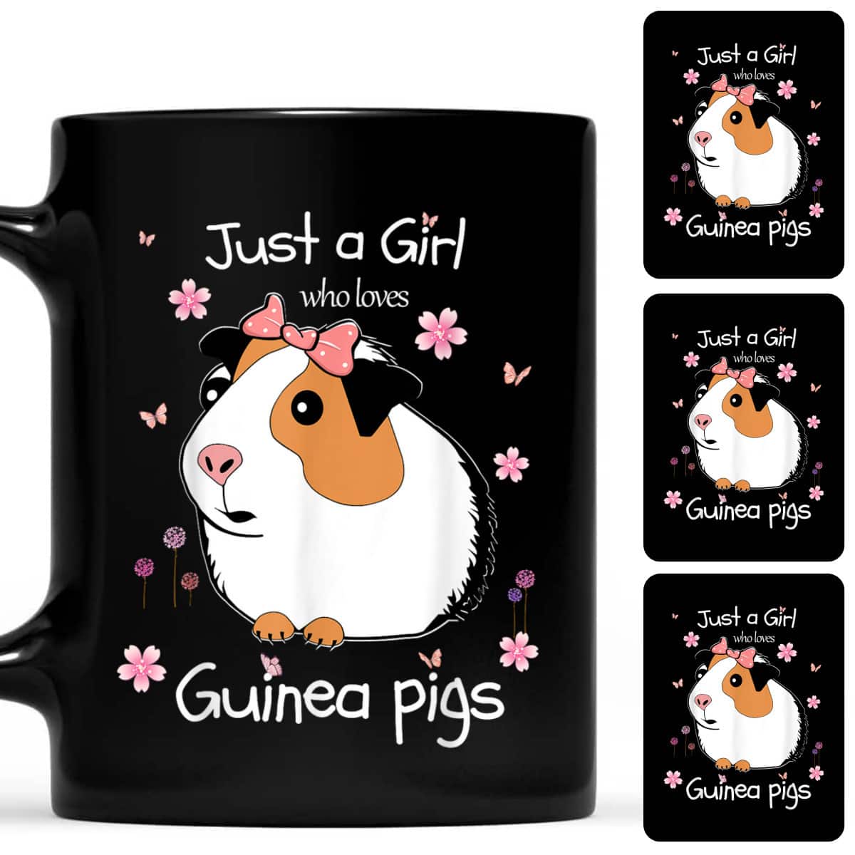 Just A Girl Who Loves Guinea Pigs Animal Cavy T-Shirt Just A Girl Who Loves Guinea Pigs Animal Cavy T-Shirt