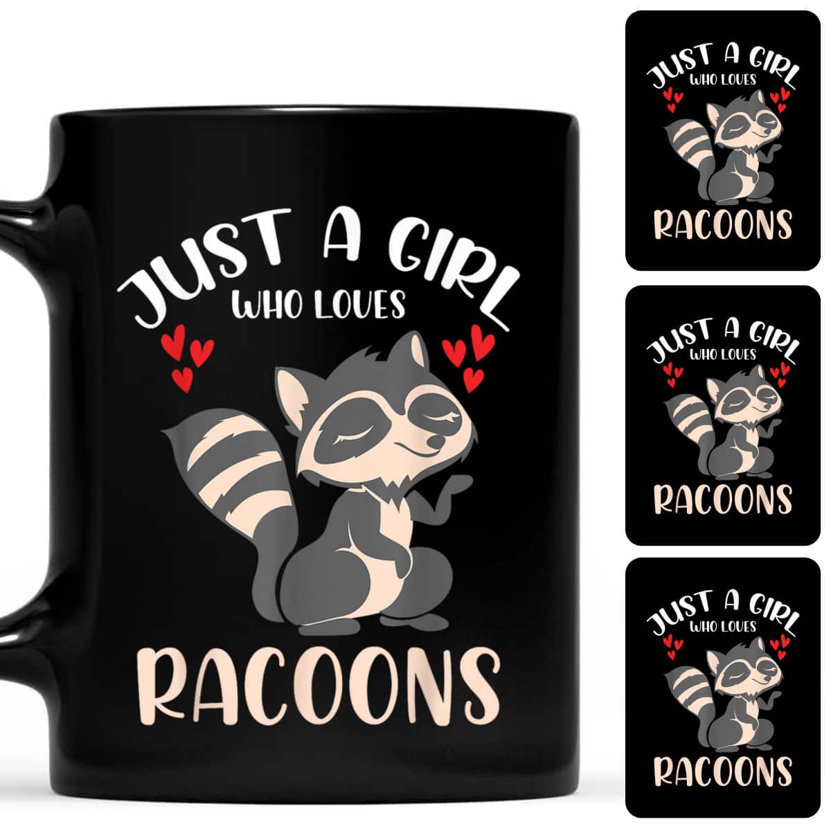 Trash Panda Raccoons Animal Just A Girl Who Loves Racoon T-Shirt Trash Panda Raccoons Animal Just A Girl Who Loves Racoon T-Shirt