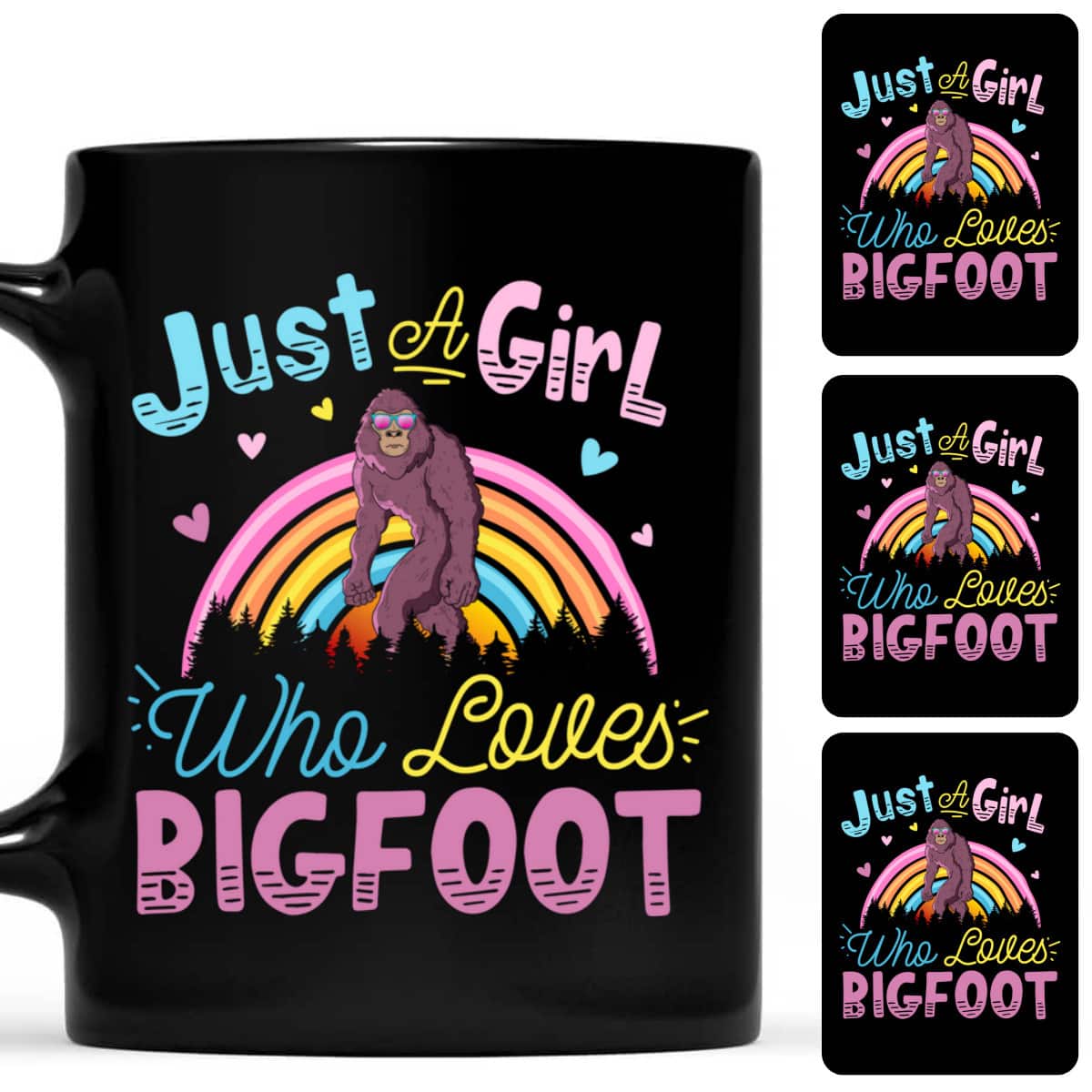 Just Girl Who Loves Sasquatch Just The Girl Who Love Bigfoot T-Shirt Just Girl Who Loves Sasquatch Just The Girl Who Love Bigfoot T-Shirt
