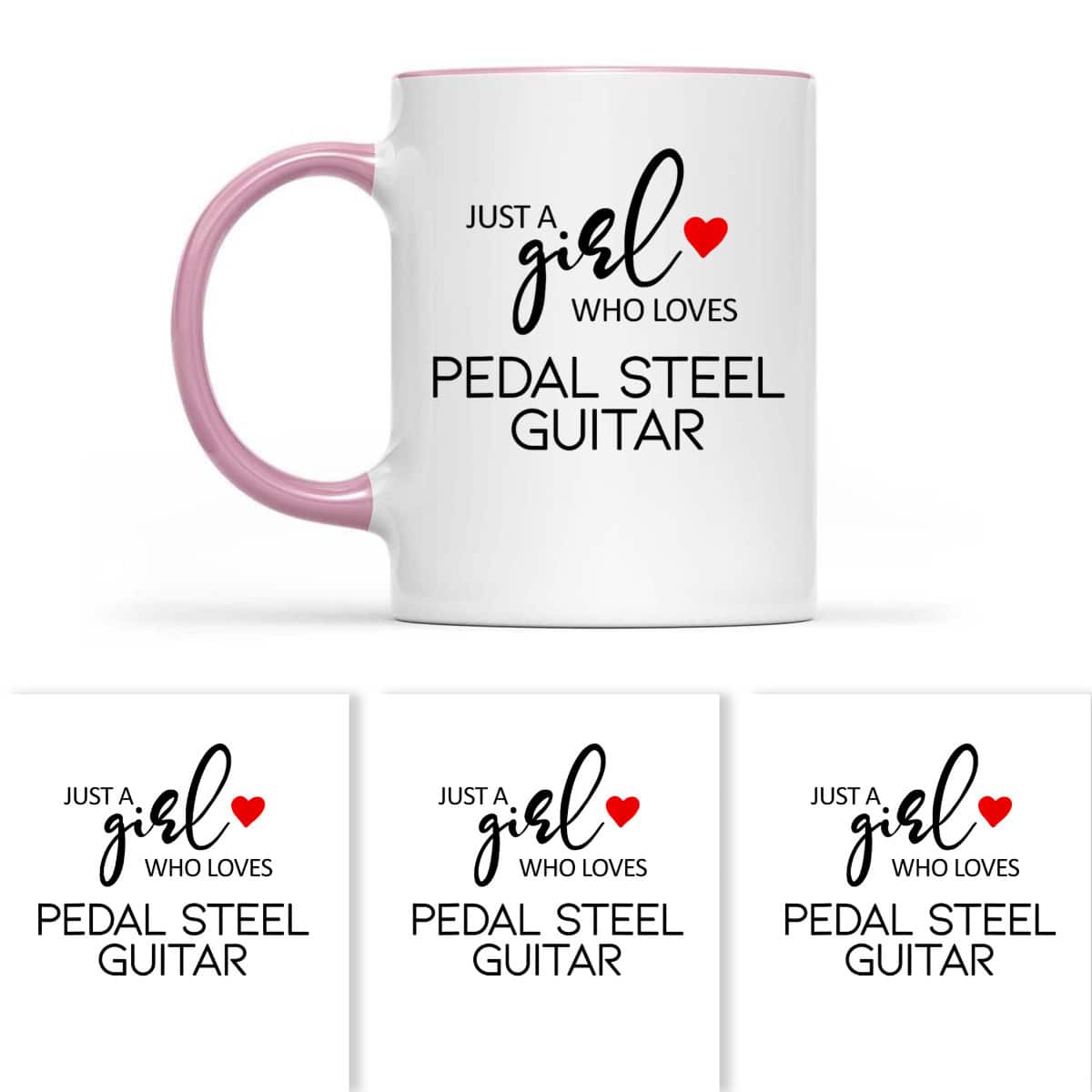 Just A Girl Who Loves Pedal Steel Guitar T-Shirt