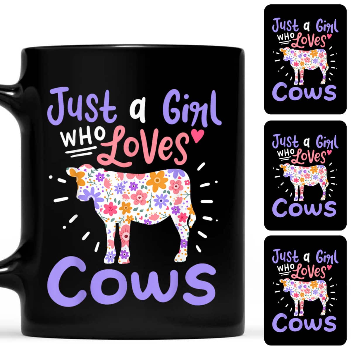 Cow Just A Girl Who Loves Cows Gift T-Shirt Cow Just A Girl Who Loves Cows Gift T-Shirt