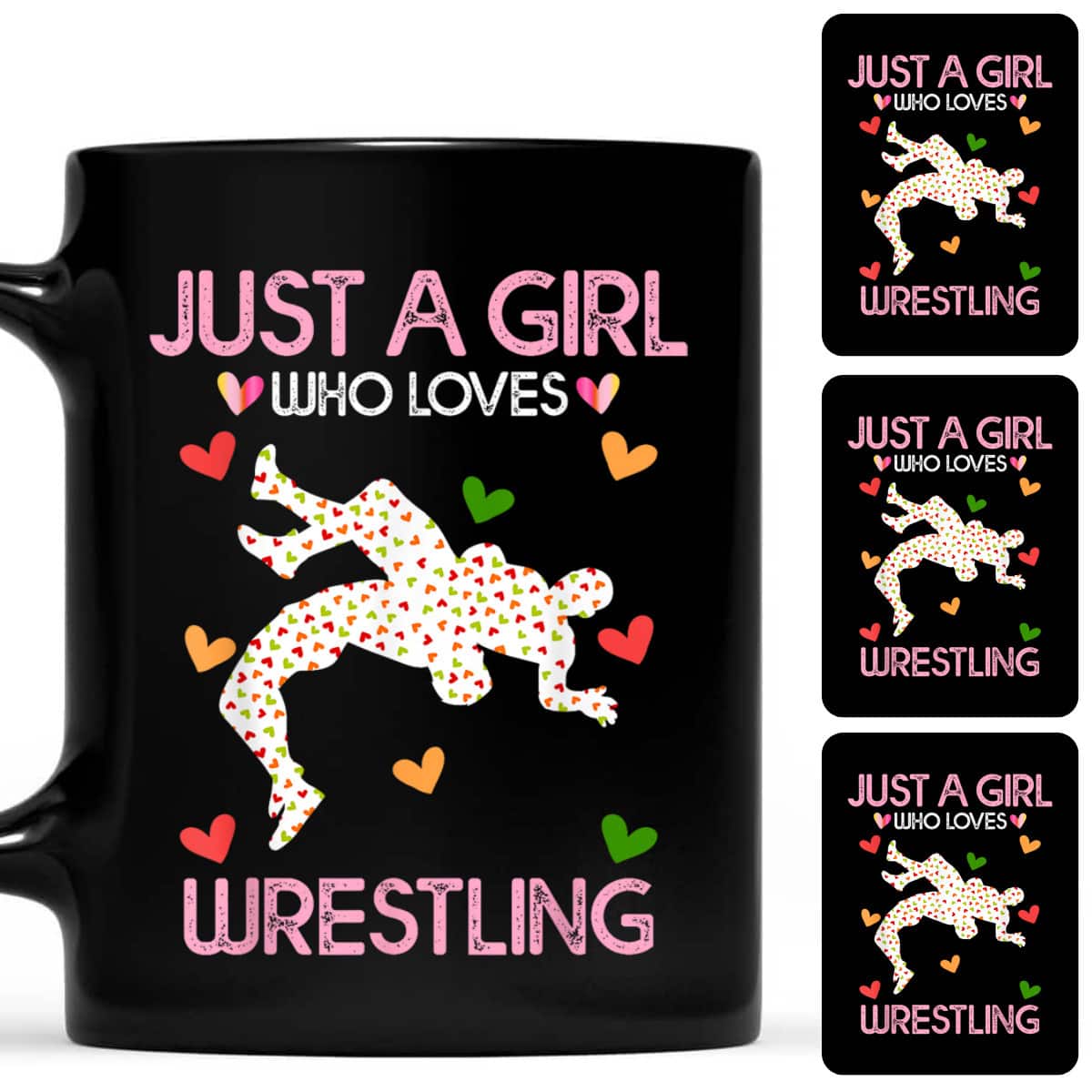 Funny Wrestling Women Just A Girl Who Loves Wrestling T-Shirt Funny Wrestling Women Just A Girl Who Loves Wrestling T-Shirt