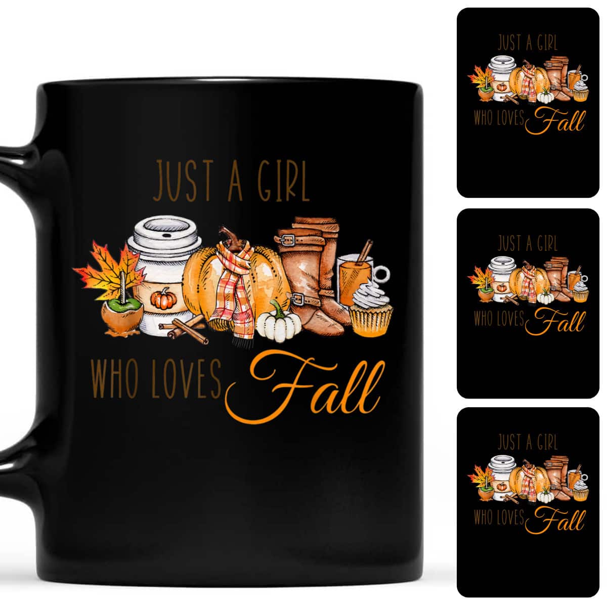 Just A Girl Who Loves Fall Pumpin Spice Latte Cute Autumn T-Shirt Just A Girl Who Loves Fall Pumpin Spice Latte Cute Autumn T-Shirt
