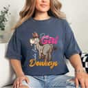 Just A Girl Who Loves Donkeys T-Shirt