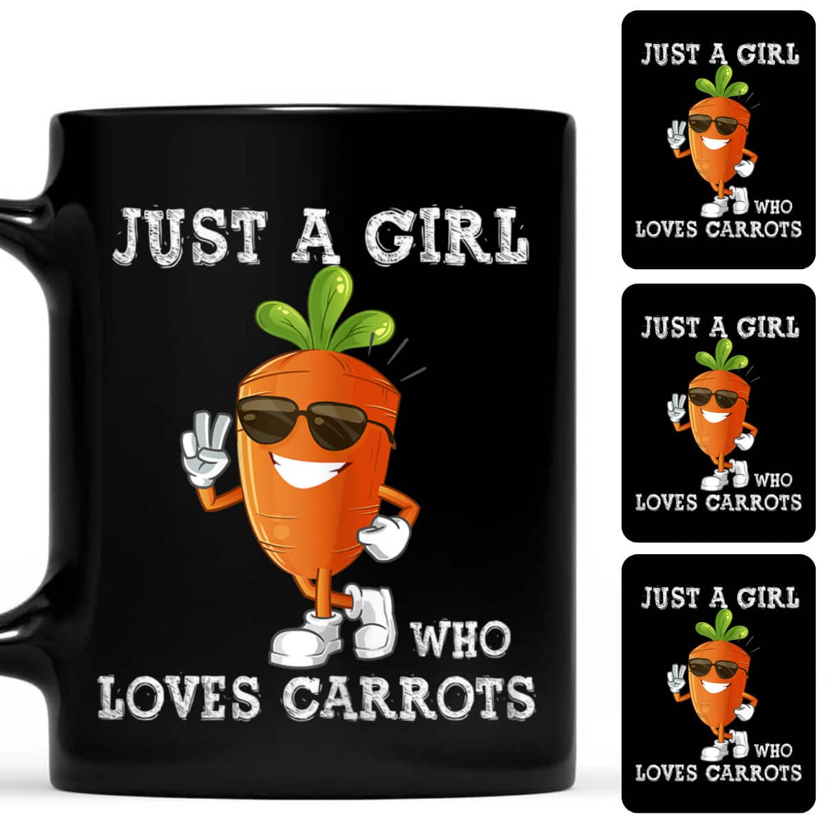 Just A Girl Who Loves Carrots Cute Carrot Costume T-Shirt Just A Girl Who Loves Carrots Cute Carrot Costume T-Shirt