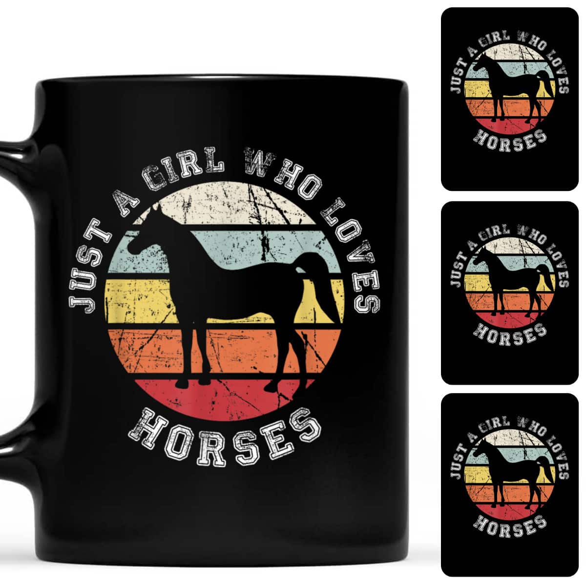 Just A Girl Who Loves Horses Gift For Horse Lovers T-Shirt Just A Girl Who Loves Horses Gift For Horse Lovers T-Shirt