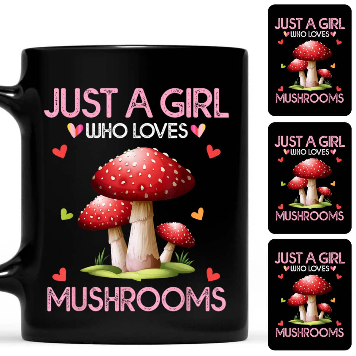 Mushroom Just A Girl Who Loves Mushrooms T-Shirt