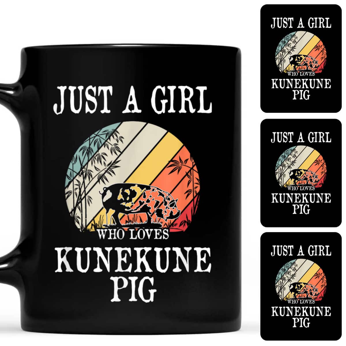 Just A Girl Who Loves Kunekune Pig T-Shirt
