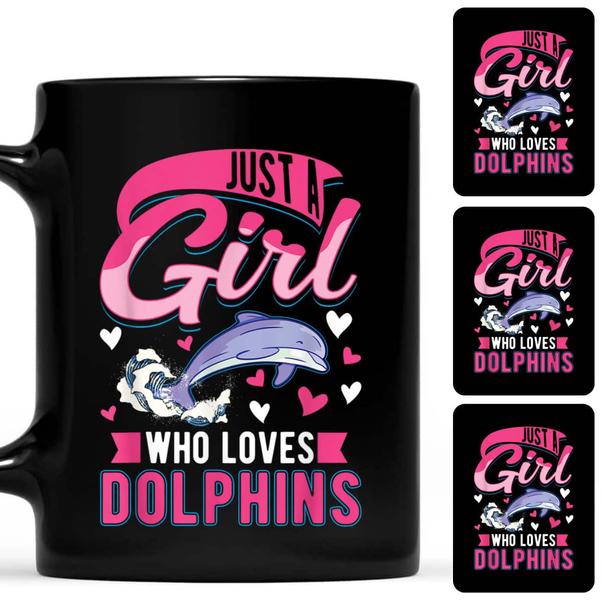 Just A Girl Who Loves Dolphins T-Shirt