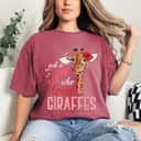 Just A Girl Who Loves Giraffe T-Shirt Just A Girl Who Loves Giraffe T-Shirt