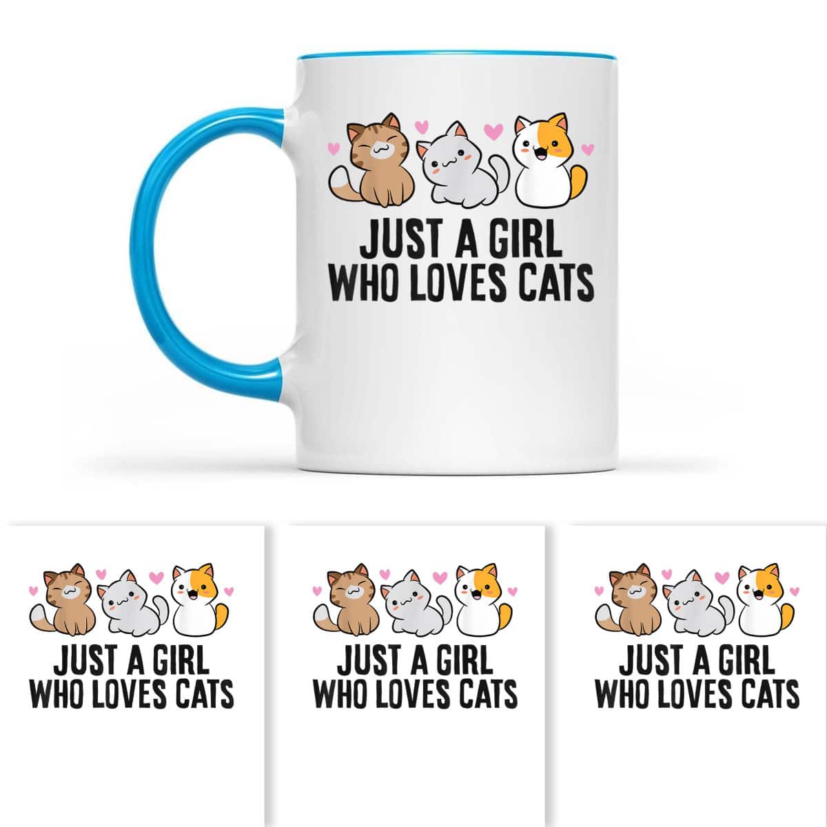 Cat Mom Crazy Cat Lady Just A Girl Who Loves Cats T-Shirt Cat Mom Crazy Cat Lady Just A Girl Who Loves Cats T-Shirt