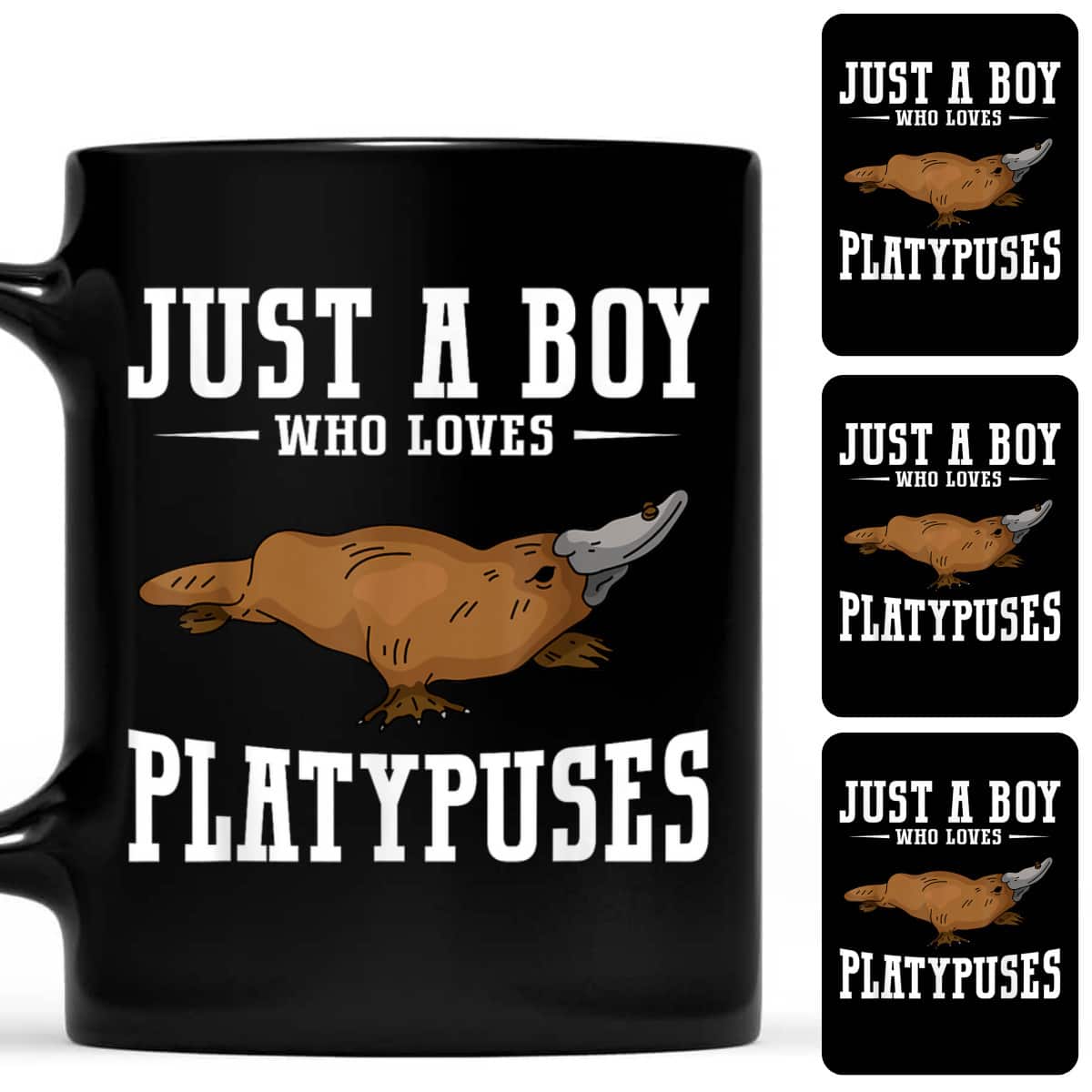 Platypus Just A Boy Who Loves Platypuses T-Shirt Platypus Just A Boy Who Loves Platypuses T-Shirt