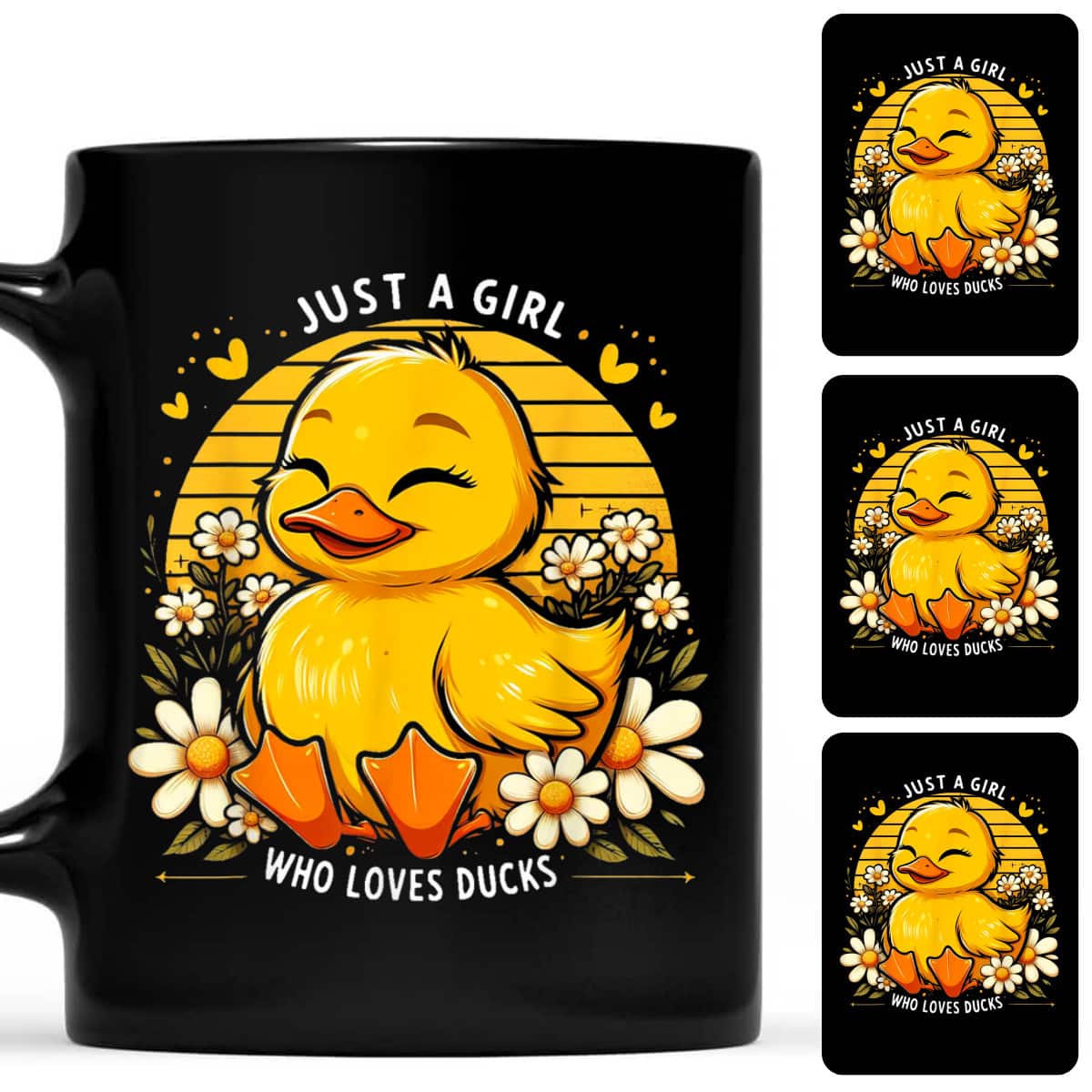 Just A Girl Who Loves Ducks Girl Cute Funny Duck Gifts T-Shirt Just A Girl Who Loves Ducks Girl Cute Funny Duck Gifts T-Shirt