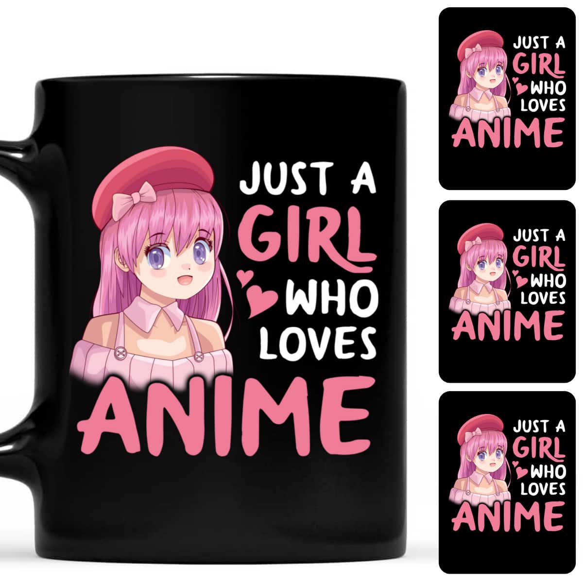 Just A Girl Who Loves Anime Japanese Anime Kawaii Anime Gift T-Shirt Just A Girl Who Loves Anime Japanese Anime Kawaii Anime Gift T-Shirt