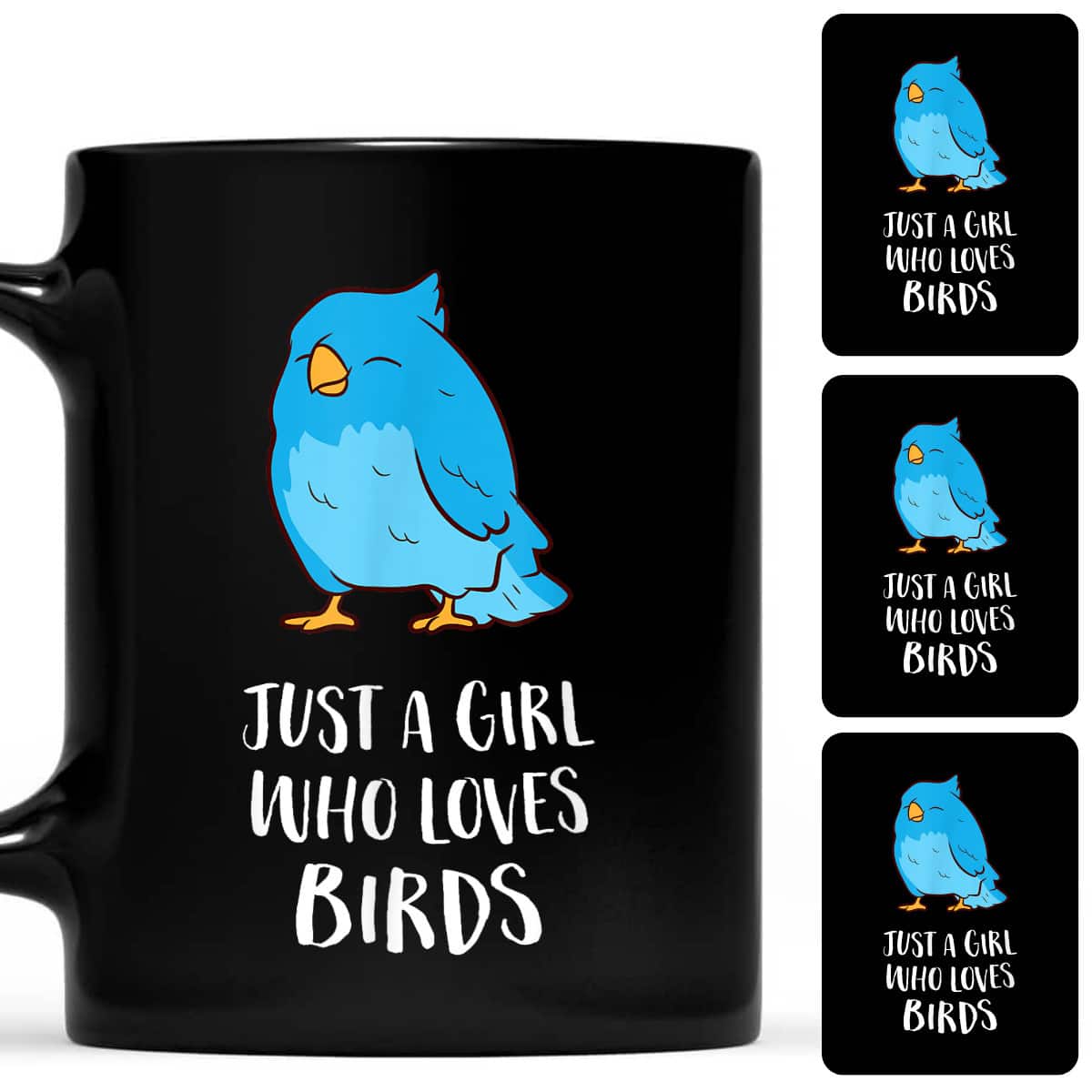 Just A Girl Who Loves Birds Cute Bird Lady T-Shirt Just A Girl Who Loves Birds Cute Bird Lady T-Shirt