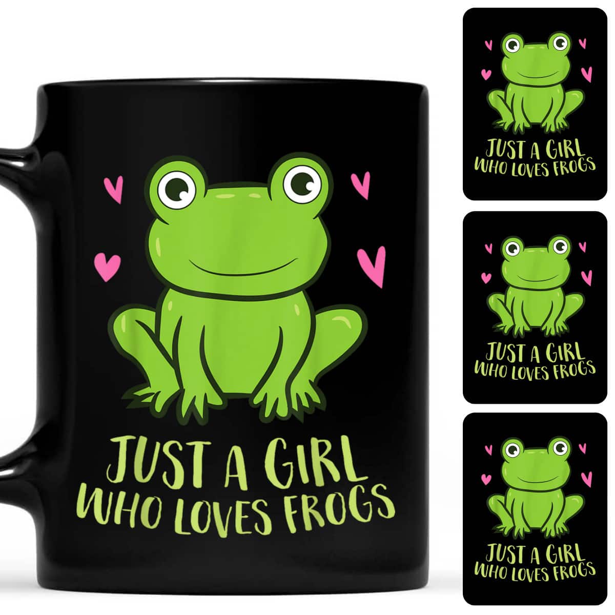 Just A Girl Who Loves Frogs Cute Frog Girl T-Shirt Just A Girl Who Loves Frogs Cute Frog Girl T-Shirt