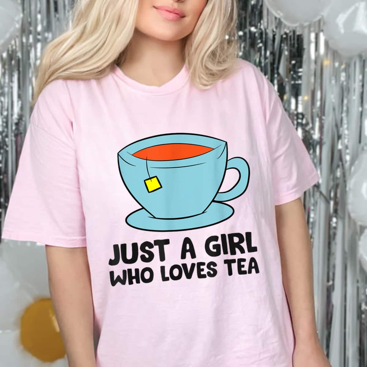Just A Girl Who Loves Tea T-Shirt Just A Girl Who Loves Tea T-Shirt