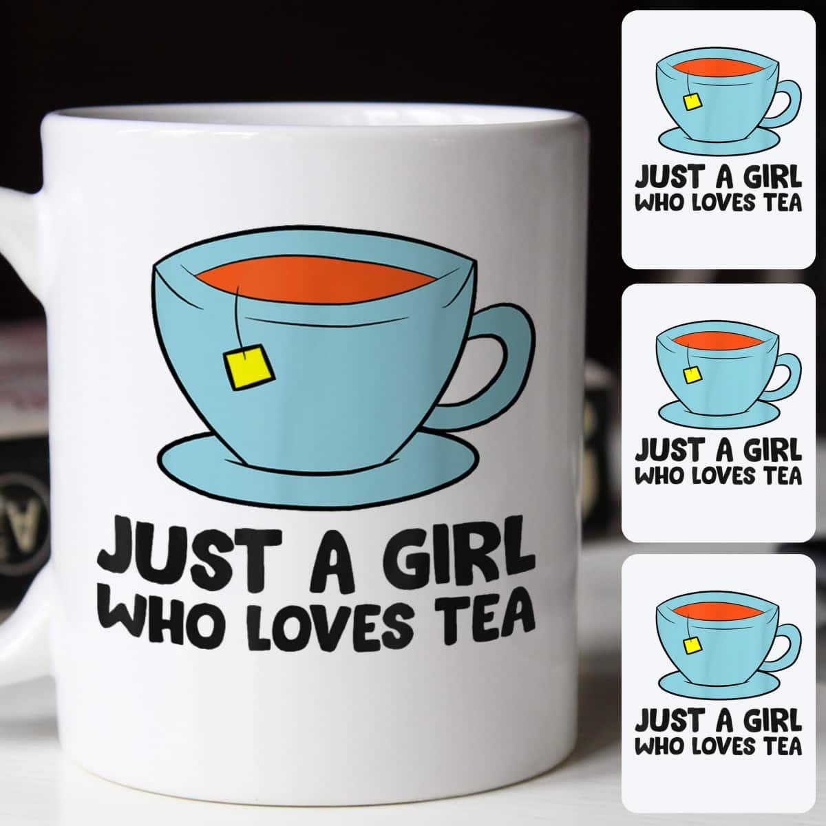 Just A Girl Who Loves Tea T-Shirt Just A Girl Who Loves Tea T-Shirt