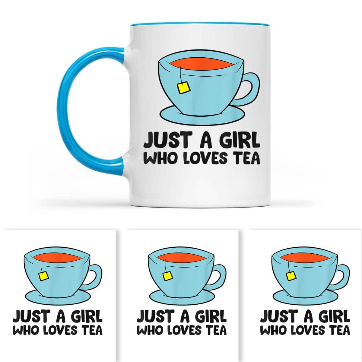 Just A Girl Who Loves Tea T-Shirt Just A Girl Who Loves Tea T-Shirt