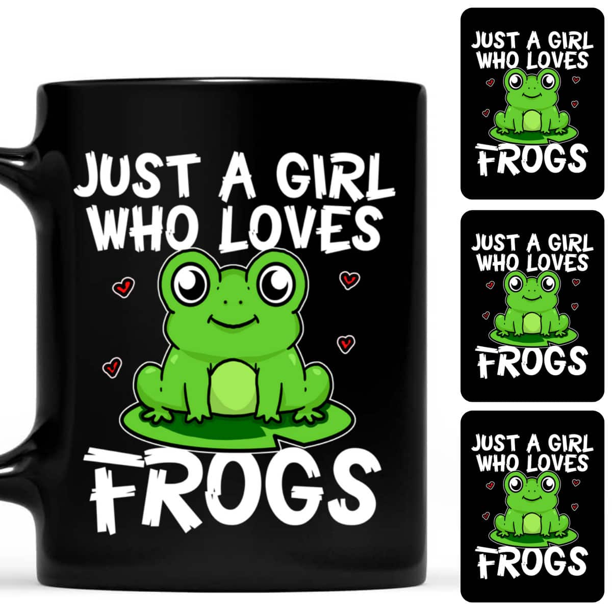 Just A Girl Who Loves Frogs Cute Green Frog Costume T-Shirt Just A Girl Who Loves Frogs Cute Green Frog Costume T-Shirt