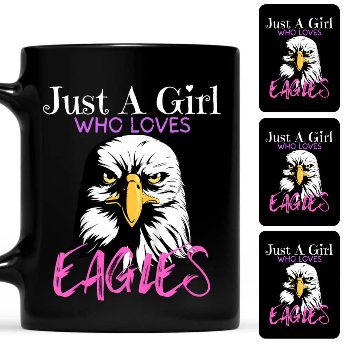 Kids Eagle Just A Girl Who Loves Eagles Funny Eagle Lovers Girls T-Shirt Kids Eagle Just A Girl Who Loves Eagles Funny Eagle Lovers Girls T-Shirt