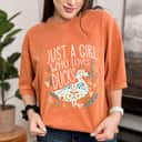 Just A Girl Who Loves Ducks Floral Funny Duck Lovers T-Shirt Just A Girl Who Loves Ducks Floral Funny Duck Lovers T-Shirt